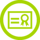 ax-icon-training-certificate-green