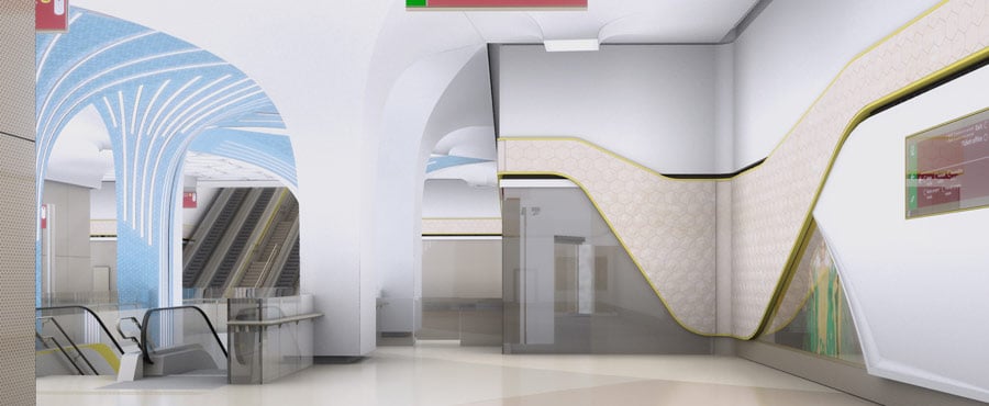 Arcadis tekende BIM-ontwerp metrostations