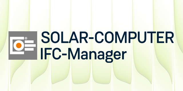 SOLAR-COMPUTER IFC-Manager