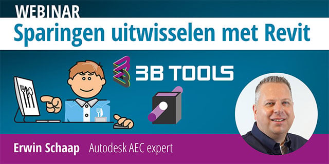 3B Tools: Sparingen uitwisselen met Autodesk Revit USO
